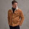 Veste Cowboy Marron Homme – Image 2