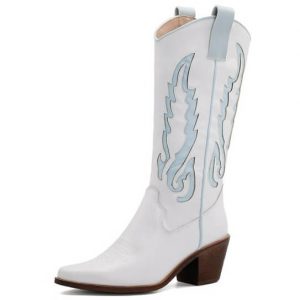 Bottes Cowboy Country Blanches