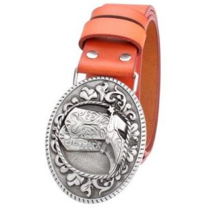 Ceinture de Cowboy en Cuir