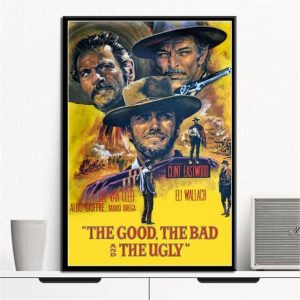 Tableau Affiche de Film Western