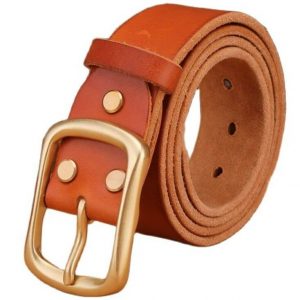 Ceinture Western Marron