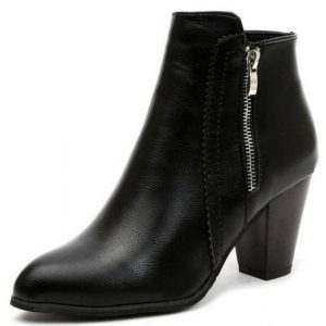 Bottines Style Western Noires