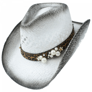 Chapeau Western en Paille Femme