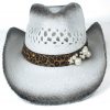 Chapeau Western en Paille Femme – Image 3