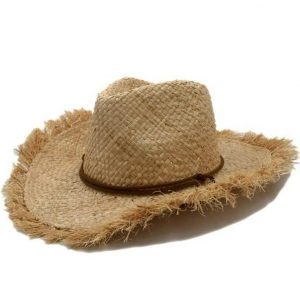 Chapeau de Cowboy en Paille Homme