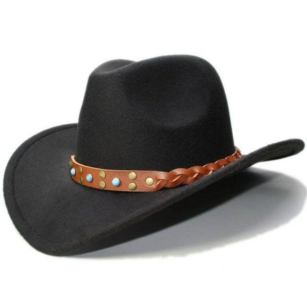 Chapeau de Cowboy Bleu