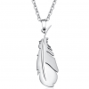 Collier Pendentif Plume