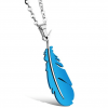 Collier Pendentif Plume – Image 2