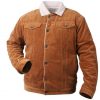 Veste Cowboy Marron Homme